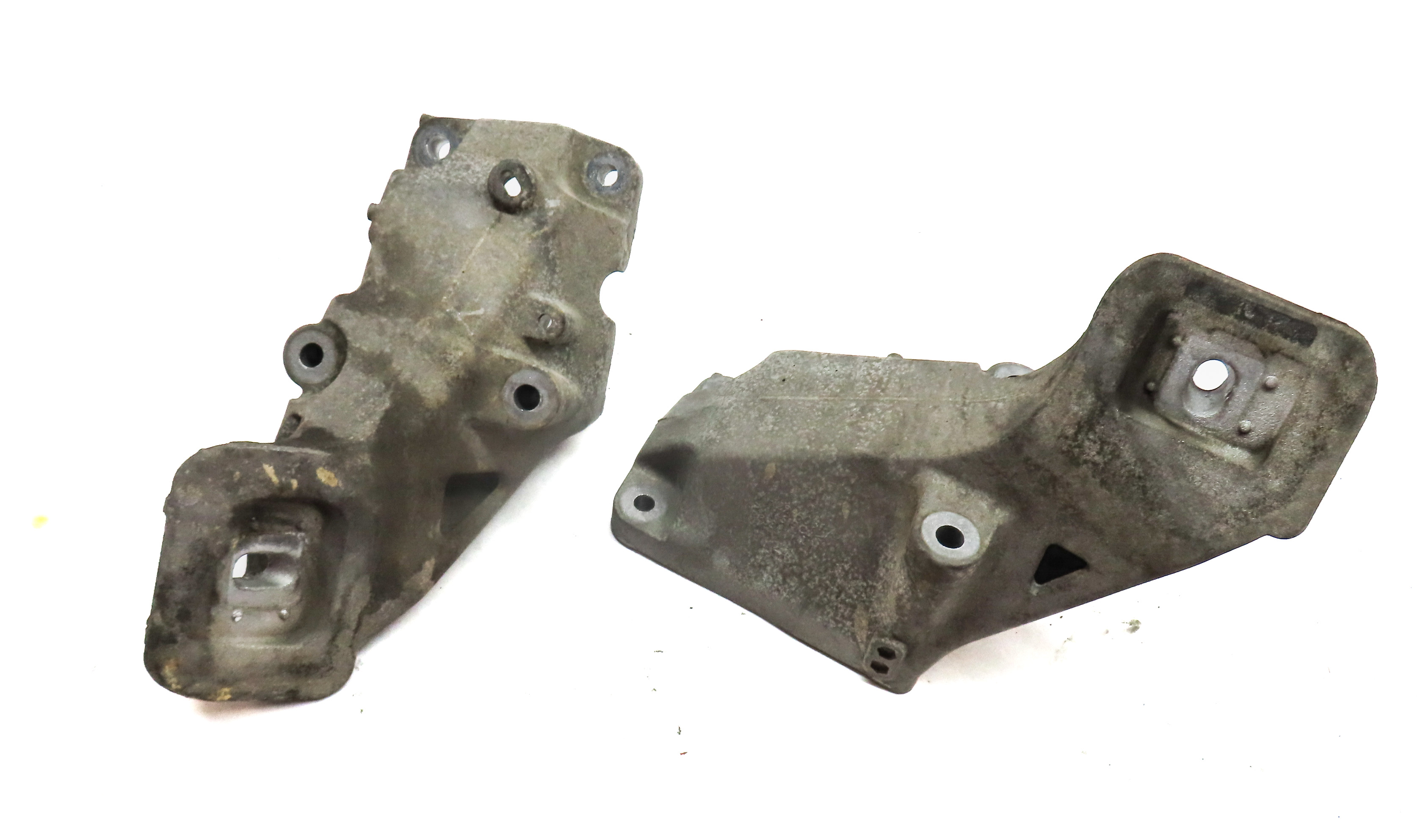 2010 LAND ROVER LR4 (L319) 5.0L NON SUPER LEFT & RIGHT ENGINE MOUNT BRACKET SET2 — exact item pictured